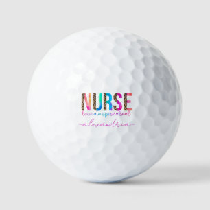 Balles De Golf Infirmière - Amour, Inspirer, Guérir