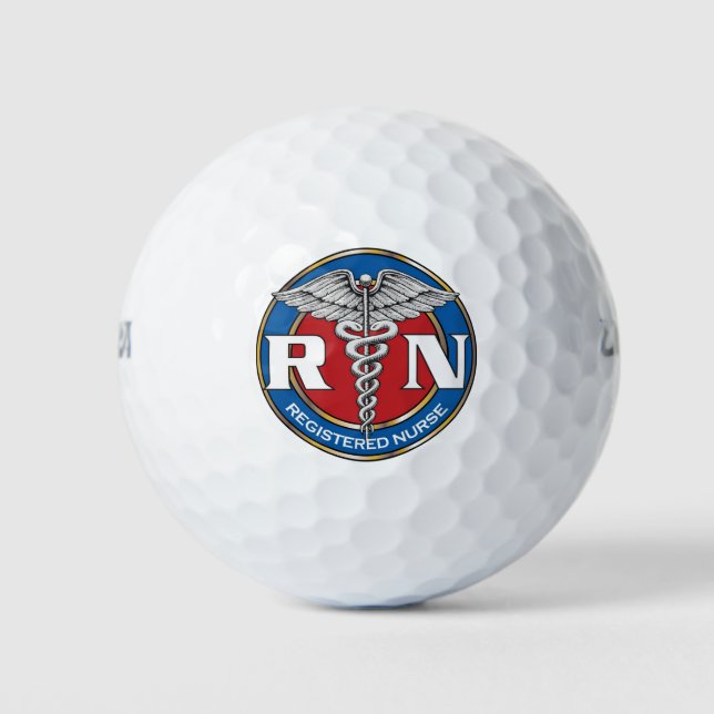 Balles De Golf infirmière de la RN (Devant)