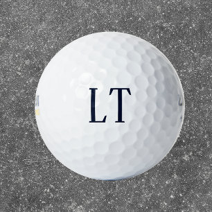 Balles De Golf Initiales simples