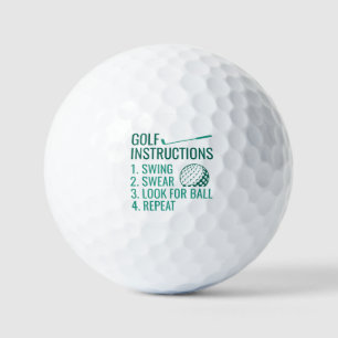 Balles De Golf Instructions de golf