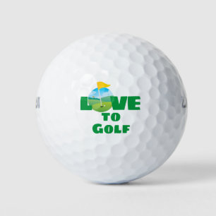 Balles De Golf J'adore le golf !