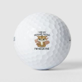 Balles De Golf J'ai testé ma patience, je suis négative