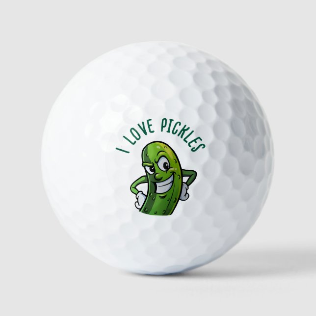 Balles De Golf J'aime les chicelles (Recto)