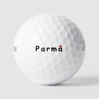Balles De Golf J'aime Parme Italie