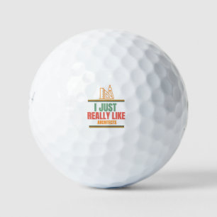 Balles De Golf j'aime vraiment les architectes