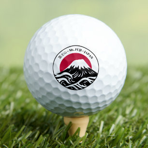 Balles De Golf Japon Mont Fuji 富 士 山 Honshu