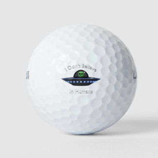 Balles De Golf Je ne crois pas aux humains