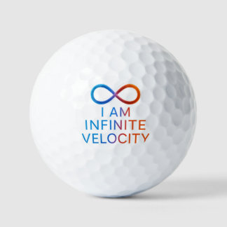 Balles De Golf JE SUIS Vitesse Infinie – Conception d'Énergie Qua