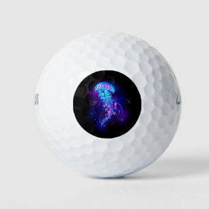 Balles De Golf Jellyfish éclatante couleur