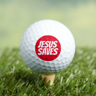 Balles De Golf Jesus Sauve Christian Golf Balls