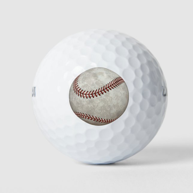 Balles De Golf Jeu de baseball américain sports passés (Devant)