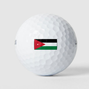 Balles De Golf Jordanie - Drapeau national - Actuel