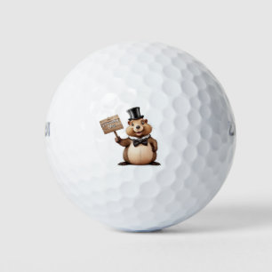 Balles De Golf Jour de la marmotte