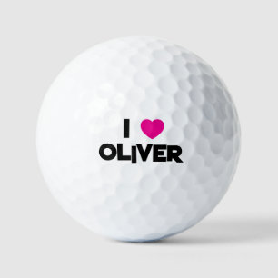 Balles De Golf Jour de la Saint Valentin