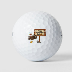 Balles De Golf Jour du bon thanksgiving amusant