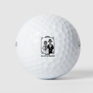 Balles De Golf Jour Du mariage Mort