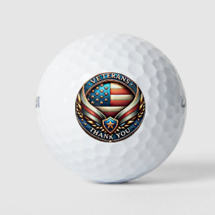 Balles De Golf Jour du Merci des vétérans