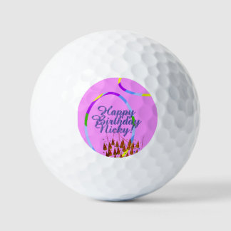 Balles De Golf Joyeux anniversaire