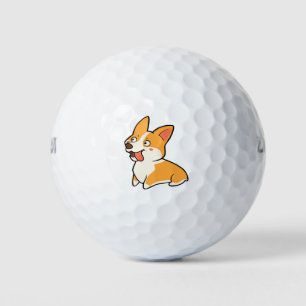 Balles De Golf Joyeux Corgi