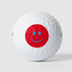 Balles De Golf Joyeux visage