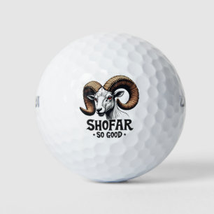 Balles De Golf Jusqu'à si bonne chèvre juive Hanoukka Lovers