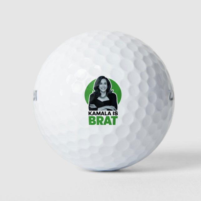 Balles De Golf Kamala est un sarcastique amusant (Devant)