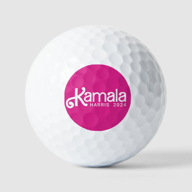 Balles De Golf Kamala HARRIS 2024 (Recto)