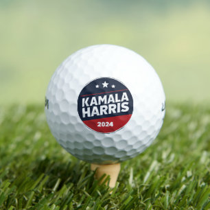 Balles De Golf Kamala Harris 2024 Pour Les Élections Rétro Du Pré