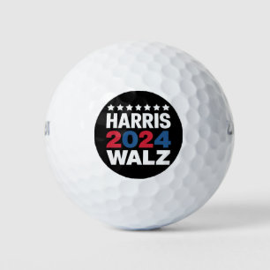 Balles De Golf Kamala Harris Walz, Présidente Vice-Présidente