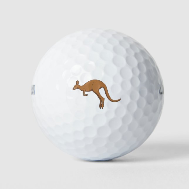 Balles De Golf Kangaroo (Devant)