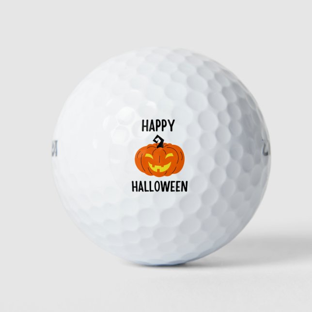 Balles De Golf Kine de Halloween (Devant)