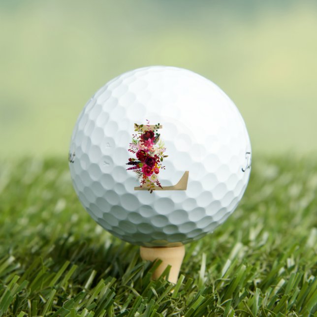 Balles De Golf L Floral (T-shirt Insitu)