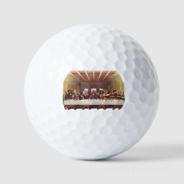 Balles De Golf La Cène (Recto)