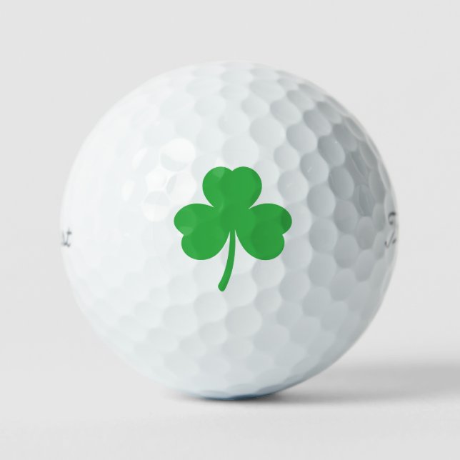 Balles De Golf La Chance Des Irlandais (Recto)