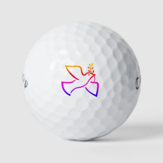 Balles De Golf La colombe de la paix