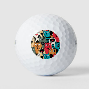 Balles De Golf La Crowd of cats