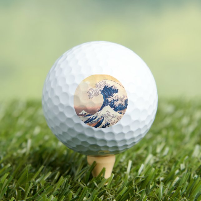 Balles De Golf La Grande Vague - L'art japonais (T-shirt Insitu)