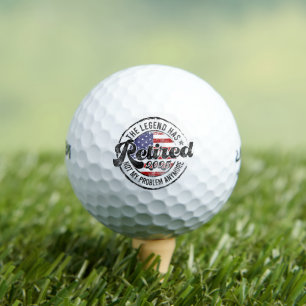 Balles De Golf La légende est retirée 2025 Officiellement retrait