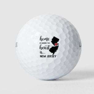 Balles De Golf La maison du New Jersey est le coeur