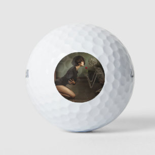 Balles De Golf La mort et la jeune femme