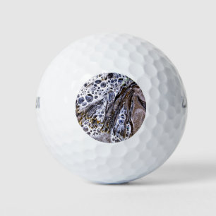 BALLES DE GOLF LA PLAGE, ALGUES, EAU ET SABLE