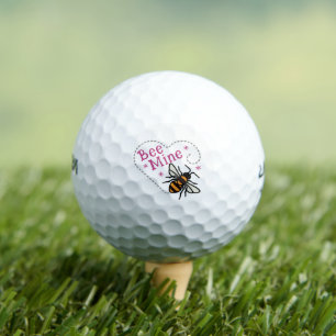 Balles De Golf La Saint-Valentin Bee Mine