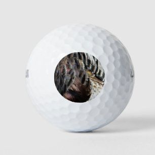 Balles De Golf La Turquie sauvage Plumes I Abstrait Nature Design