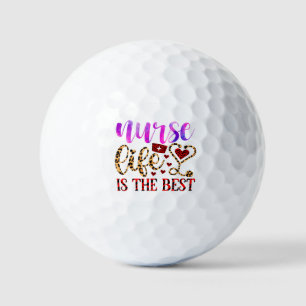 Balles De Golf La Vie Infirmière Est La Meilleure (2)