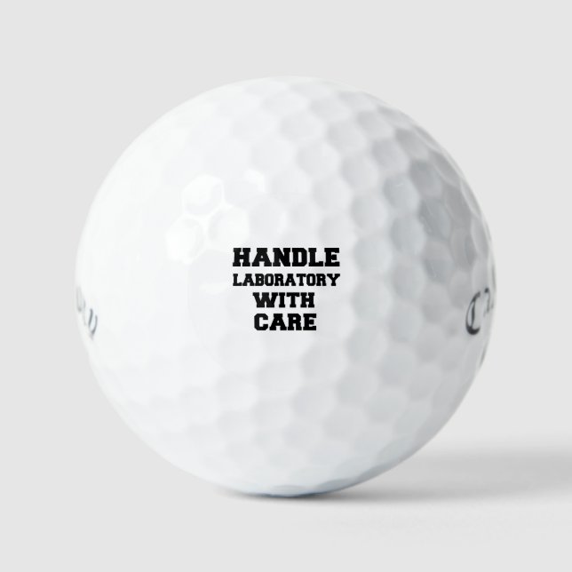 BALLES DE GOLF LABORATOIRE (Recto)