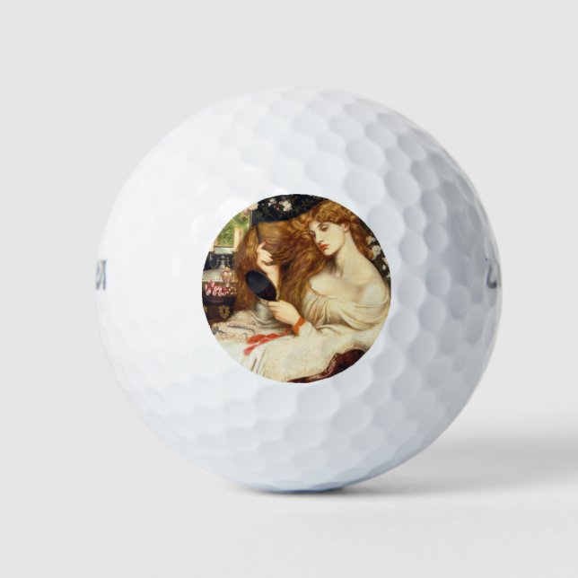 Balles De Golf Lady Lilith (Beauté étonnante avec cheveux rouges  (Devant)