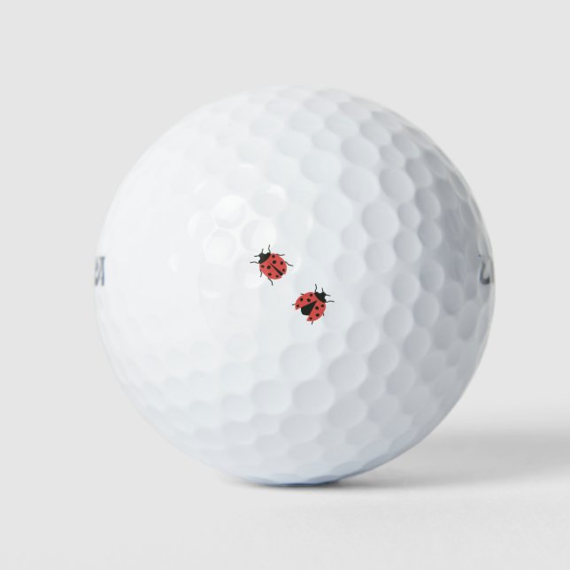 Balles De Golf Ladybug Pattern (Devant)
