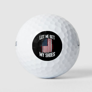 Balles De Golf Laissez-Moi Prendre Mes Chaussures Politique Prési