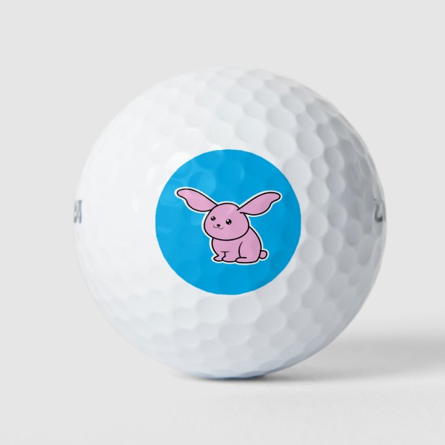 Balles De Golf Lapin (Devant)
