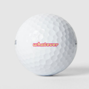 Balles De Golf L'art "Quoi que ce soit"